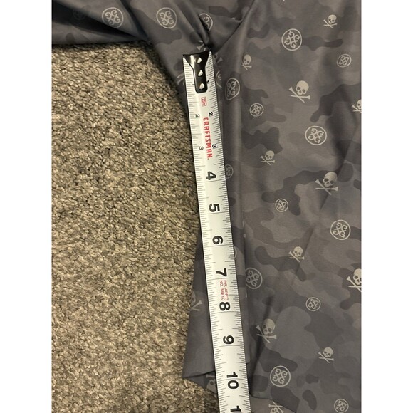 G/FORE Men’s Icon Camo Printed Short Baja Grey Camo Size 36 9.5” inseam Skull - Picture 3 of 7
